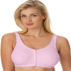 Cotton Front-Close Wireless Bra image number null