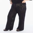 Straight-Leg Jacquard Knit Pant image number 2