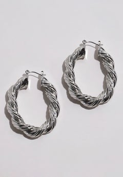 Twisted Hoop Earrings