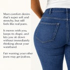 Mid-Rise Comfort Stretch 5-Pocket Slim Leg Jean image number 4