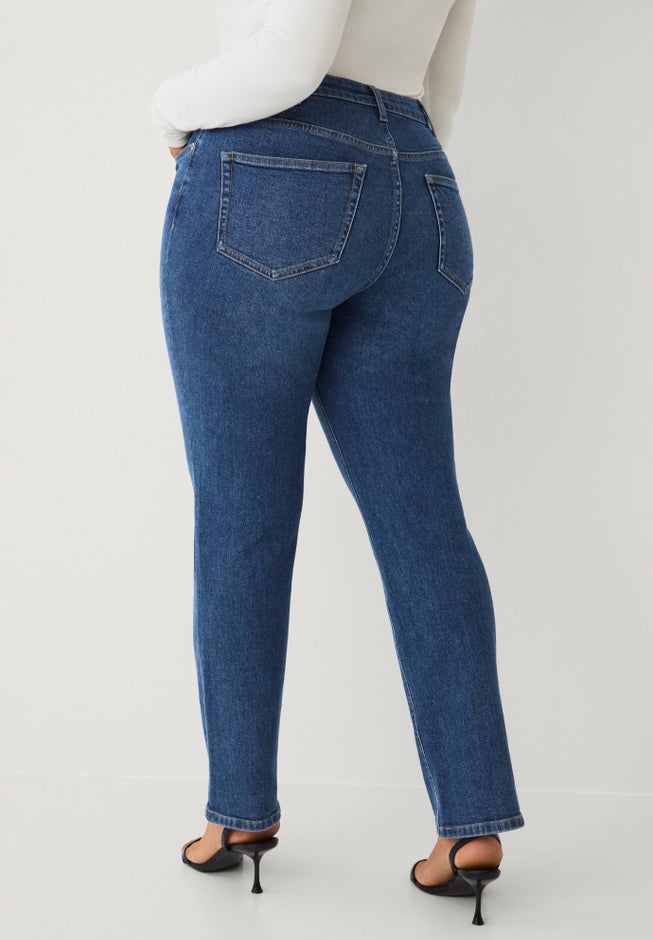 Straight Leg Stretch Jeans image number 2