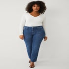 Straight Leg Stretch Jeans image number 5