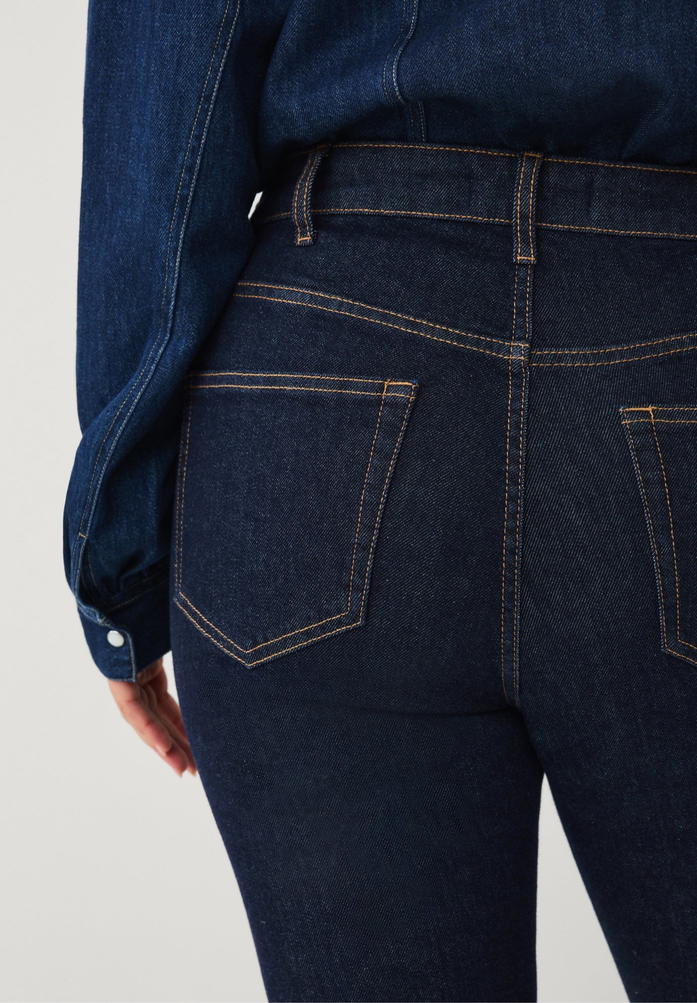 Straight Leg Stretch Jeans image number 4