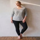 Signature 3/4 Sleeve V-Neck Tee image number 0