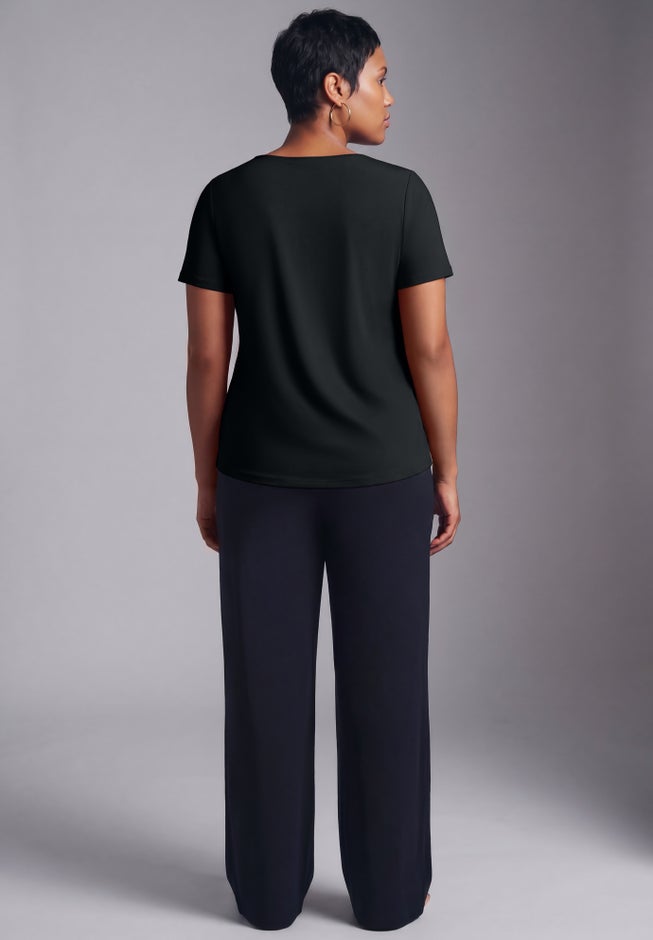 Audrey Draped Top image number 3