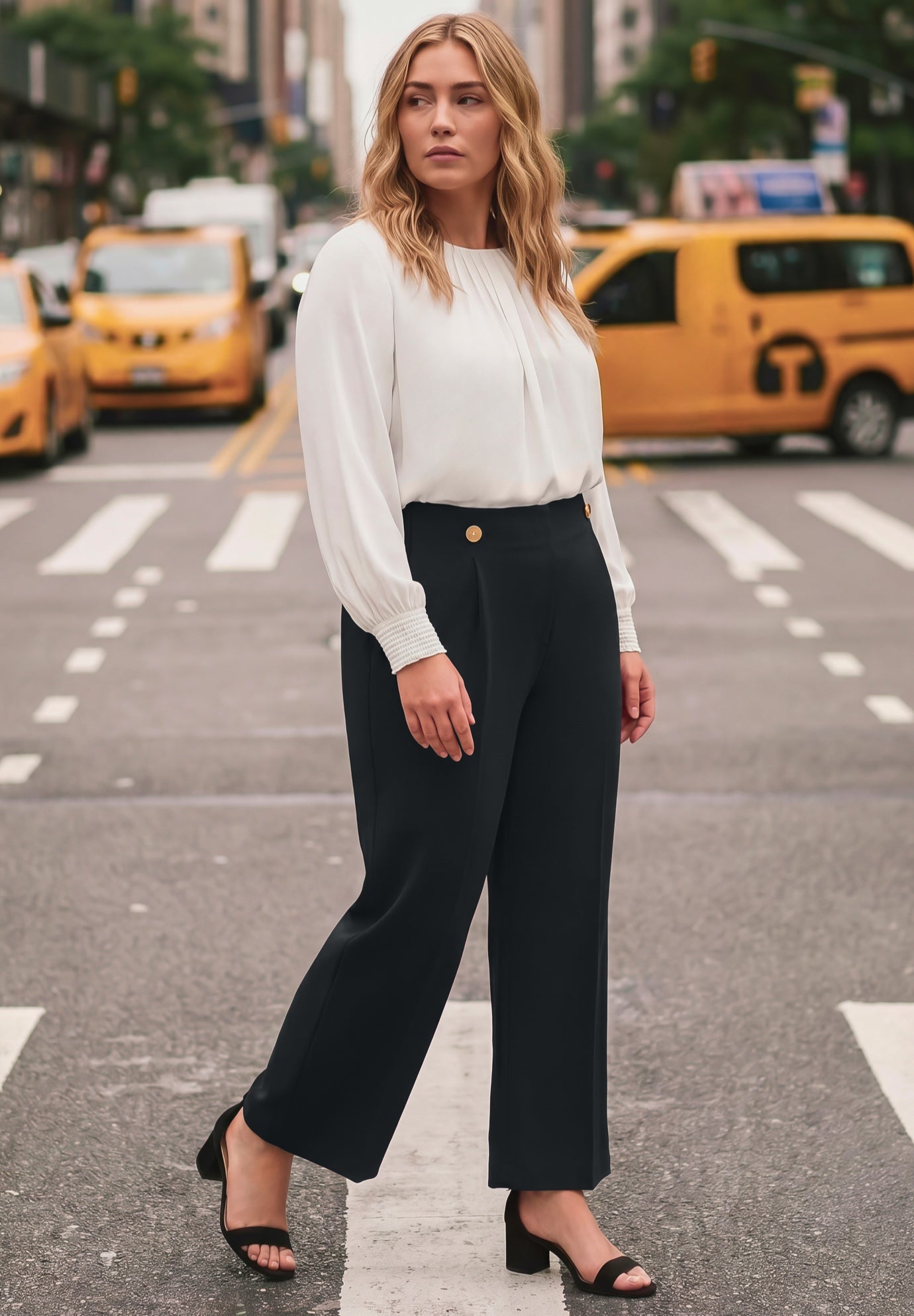 Cool Hand Wide Leg Trouser image number 0