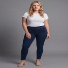 Gabrielle Knit Denim Legging image number 1