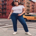 Butter Denim Curvy Straight Leg Jean image number null