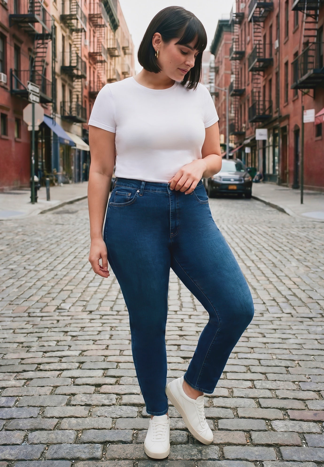Butter Denim Curvy Straight Leg Jean image number 1