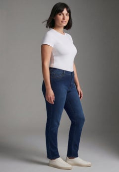 Butter Denim Curvy Straight Leg Jean