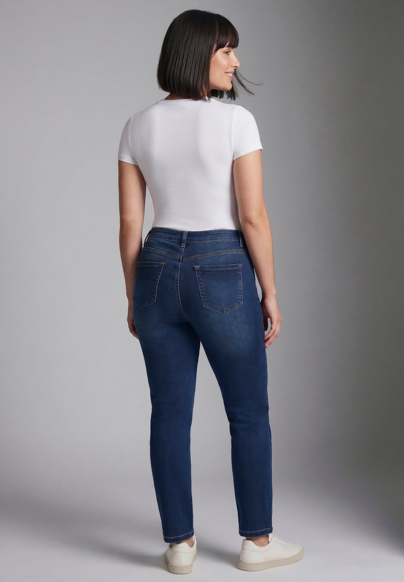 Butter Denim Curvy Straight Leg Jean image number 3