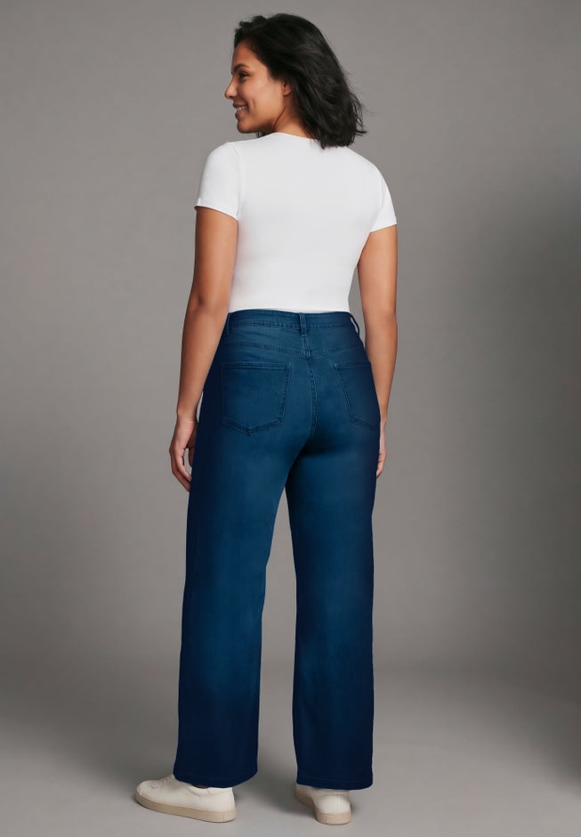 Butter Denim Wide Leg Jean image number 2