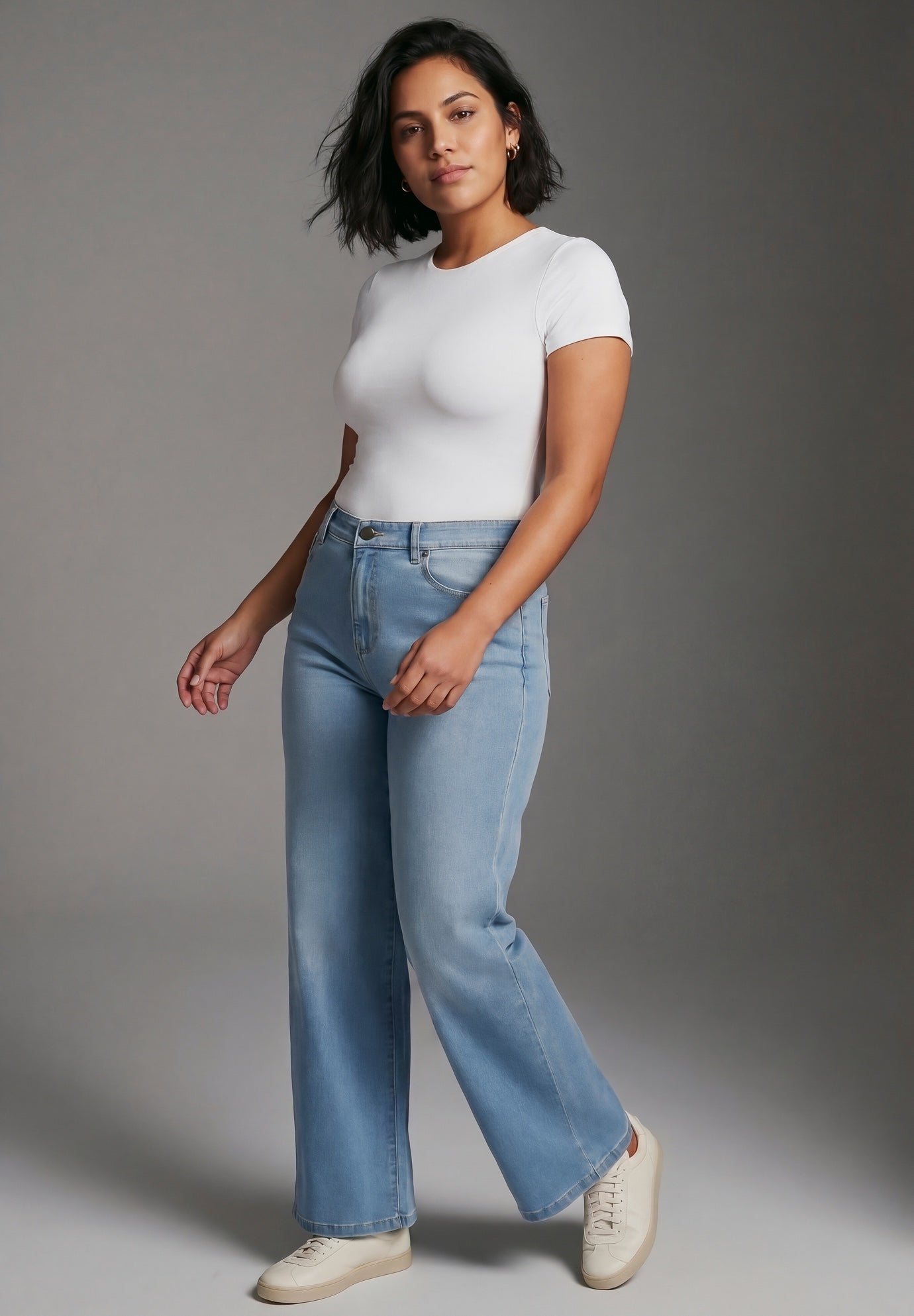Butter Denim Wide Leg Jean image number 2