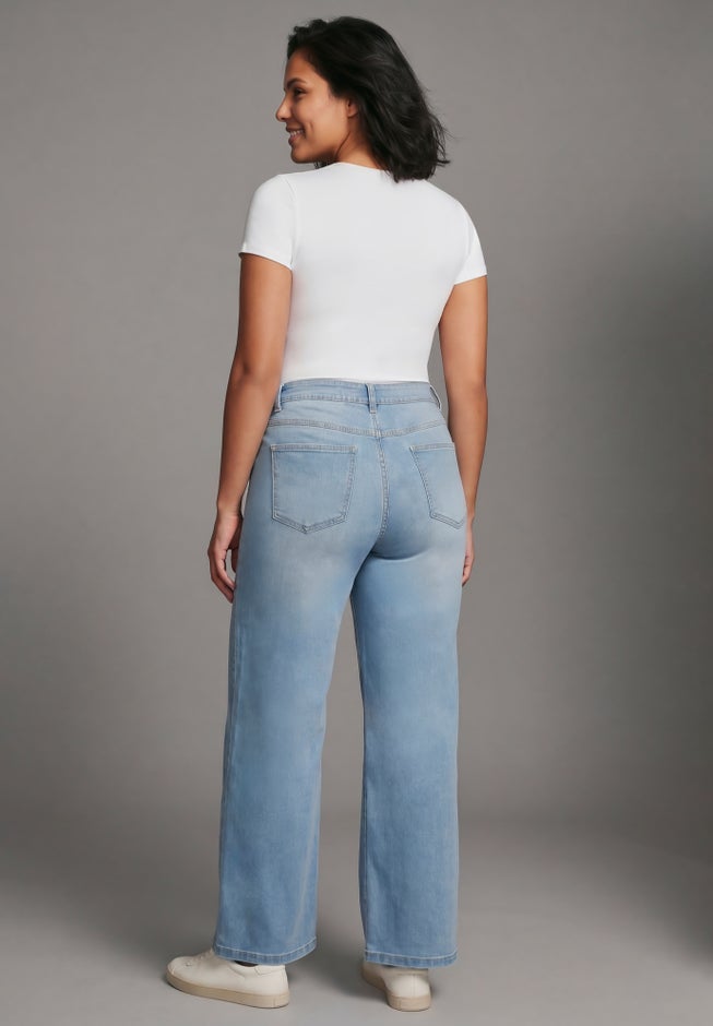 Butter Denim Wide Leg Jean image number 3