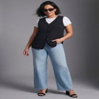 Button Front Vest image number null