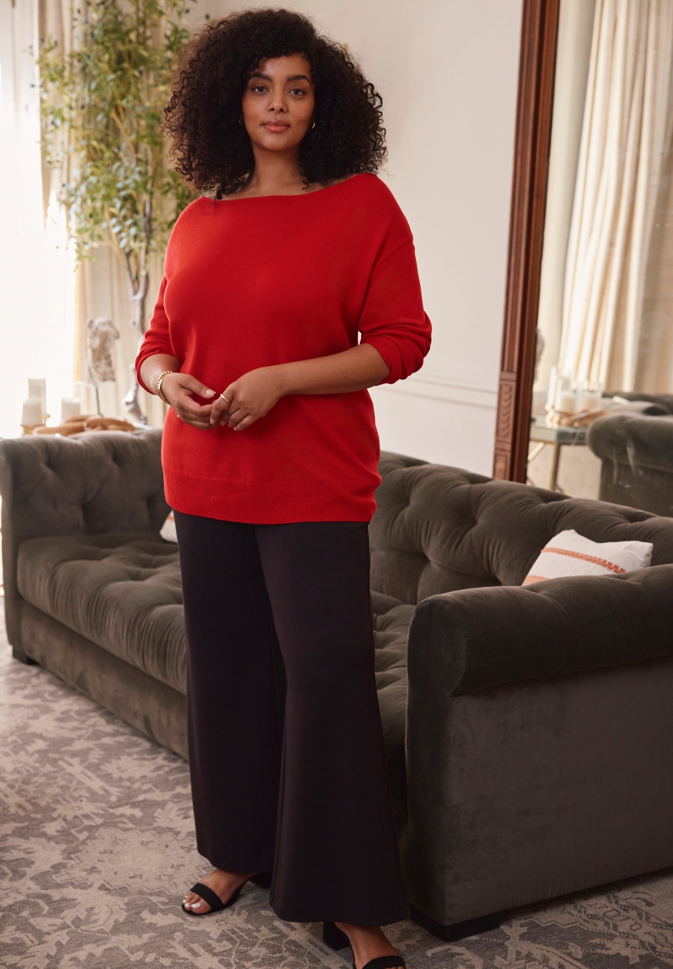 Convertible Pullover Sweater image number 1