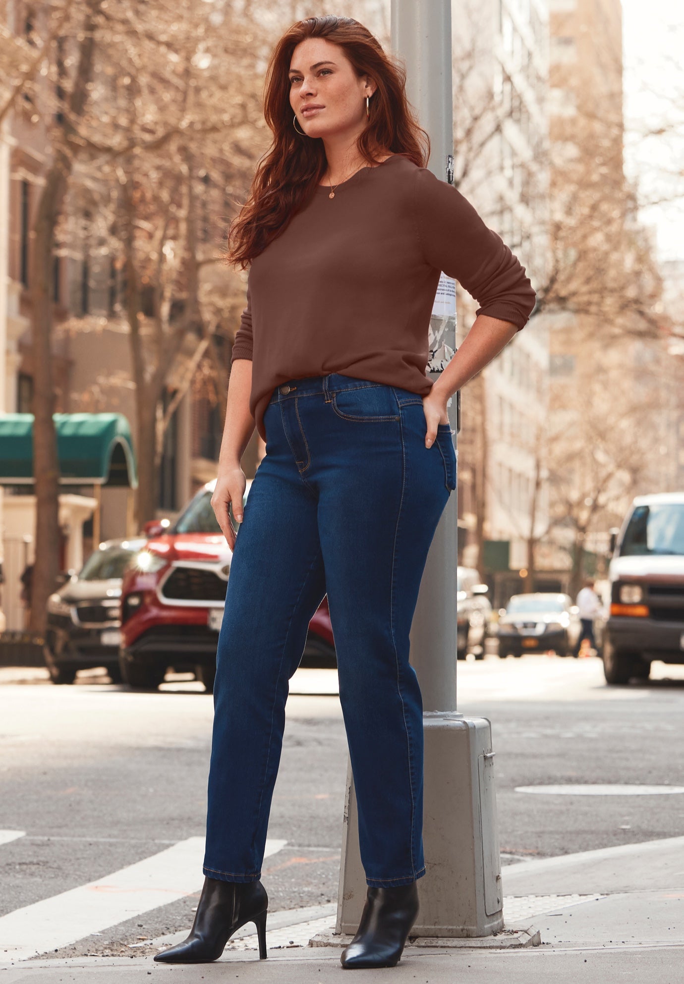 Butter Denim Straight Leg Jean image number 1