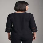 Sheer Bell Sleeve Tunic image number 2