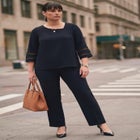 Sheer Bell Sleeve Tunic image number 1