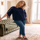 Contrast Tulip Blouse image number 2