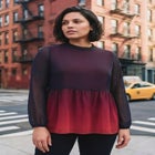 Paulina Peplum Blouse image number 0