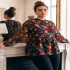 Paulina Peplum Blouse image number 1