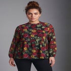 Paulina Peplum Blouse image number 0