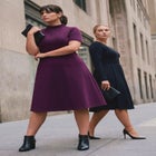 Ponte Fit & Flare Dress image number 2