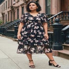 Tiered Flutter Midi Dress image number 2