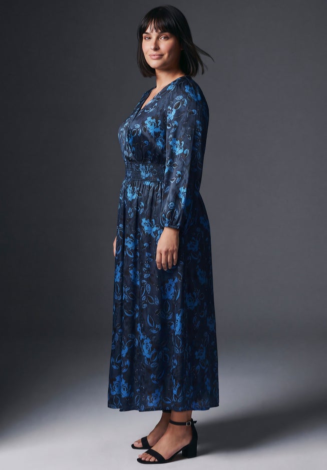 Adia Velvet Maxi Dress image number 3