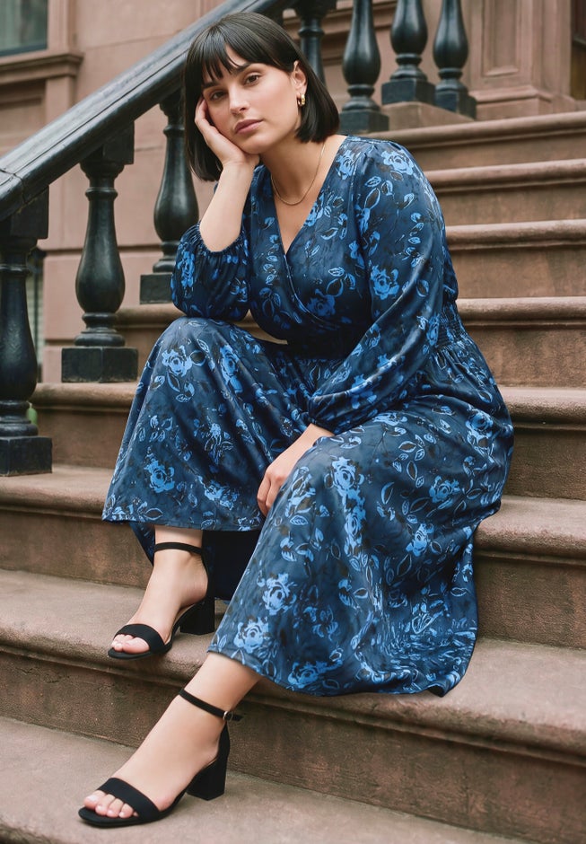 Adia Velvet Maxi Dress image number 1