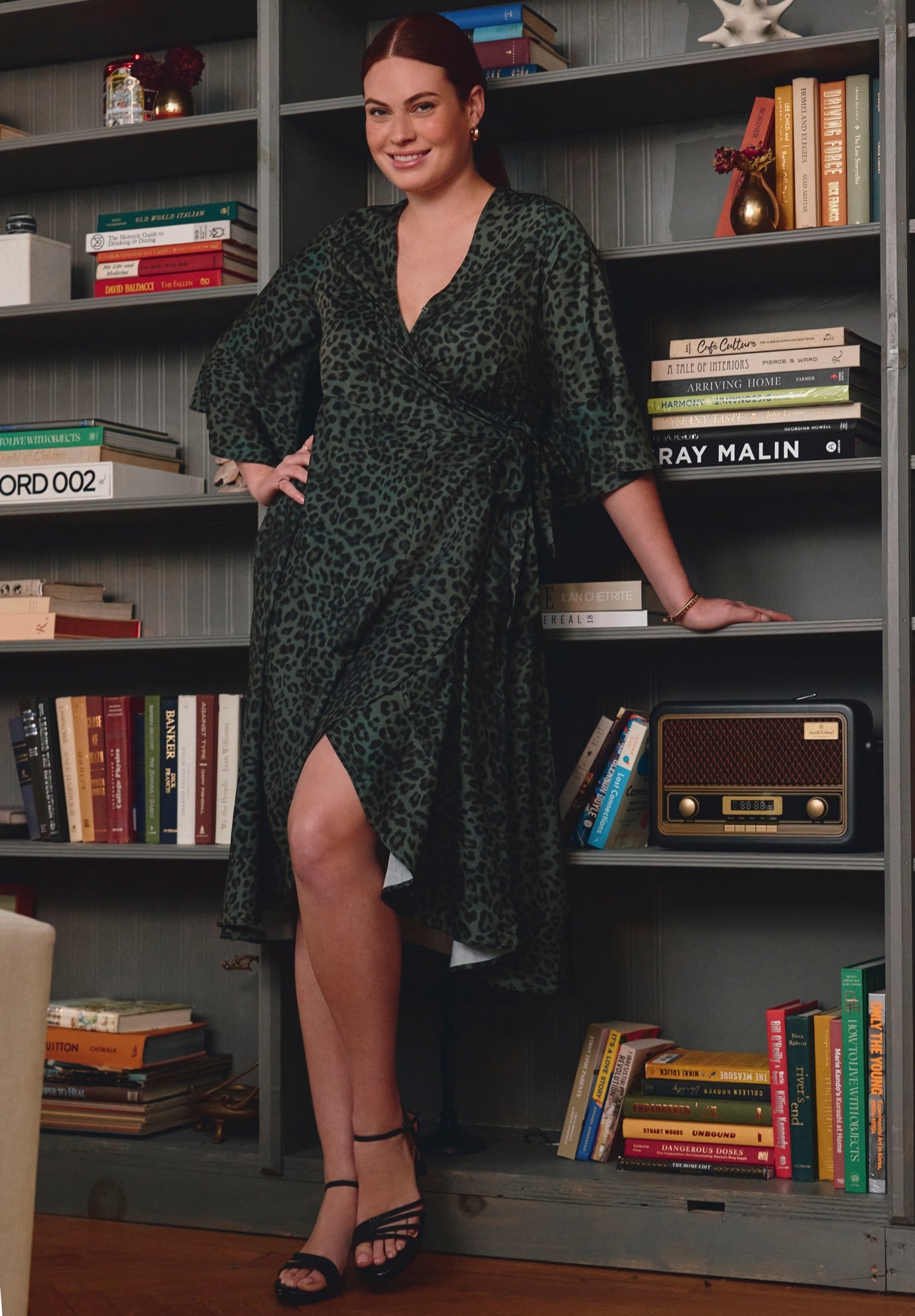 Charlotte Wrap Ruffle Dress image number 0