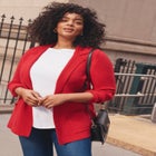 Ariana Knit Blazer image number null