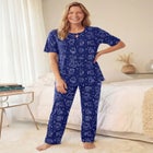 Serenada 2 Piece Keyhole Pajama Set image number 3