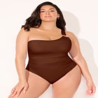 Bandeau Ring One Piece Swimsuit image number 3