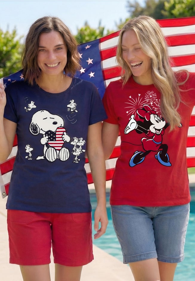 Wow Minnie Crewneck Tee image number 2