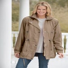 Taslon&reg; Anorak Jacket with Removable Fleece Lining image number 0
