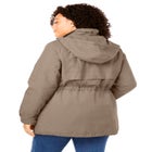 Taslon&reg; Anorak Jacket with Removable Fleece Lining image number 2