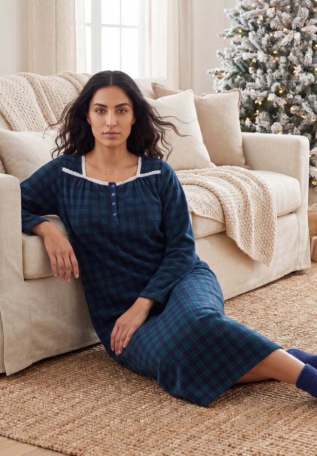 Soft & Cozy Gown & Socks image number 3