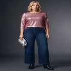 Maren Metallic Tee image number 1