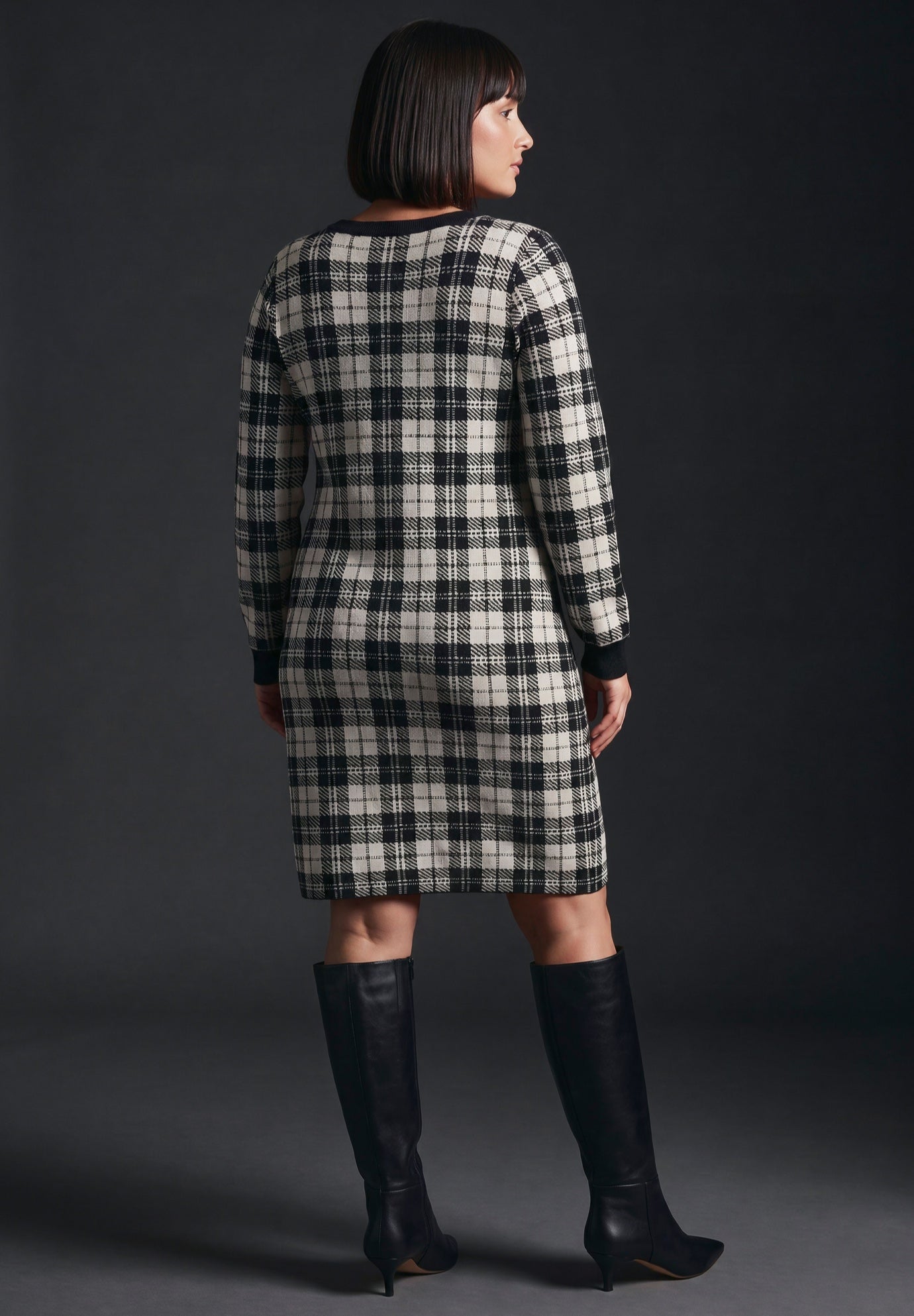 Calista Crewneck Sweater Dress image number 2