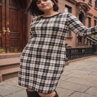 Calista Crewneck Sweater Dress image number 1