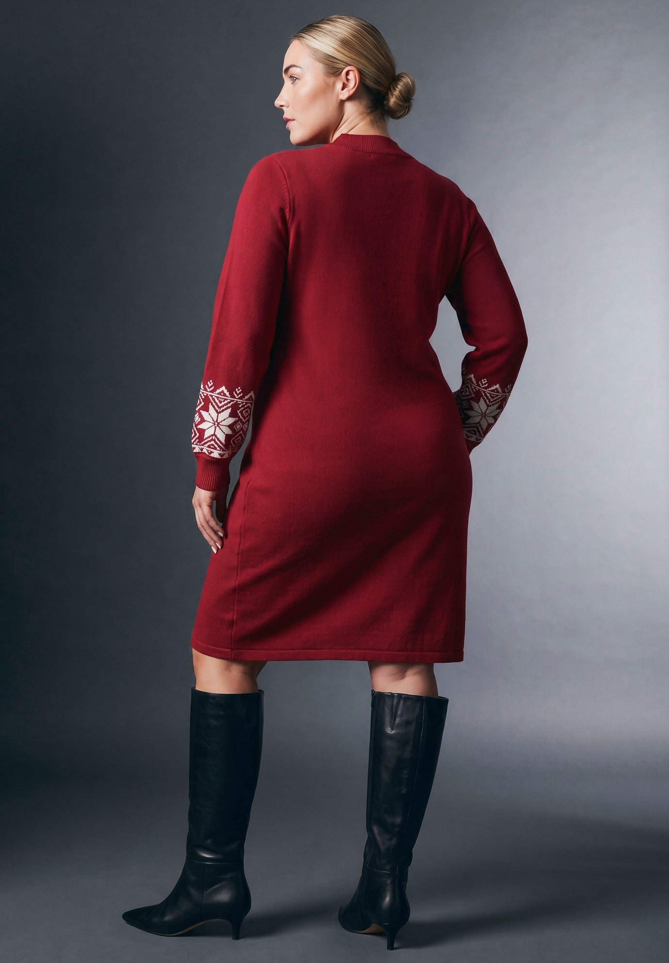 Farrah Fair Isle Dress image number 3