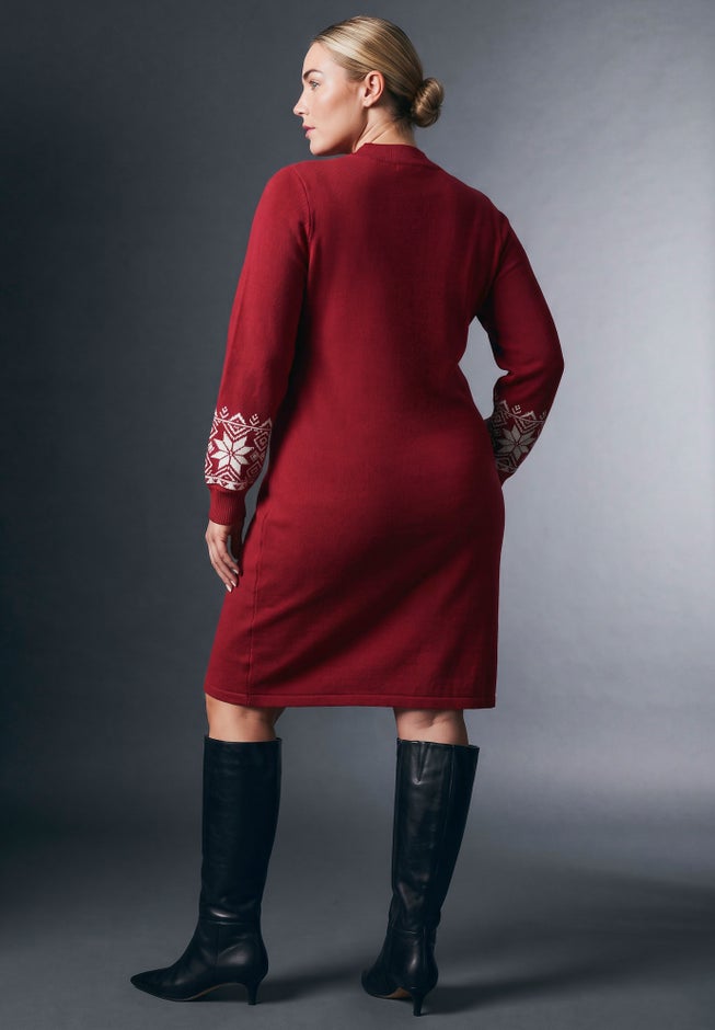 Farrah Fair Isle Dress image number 3