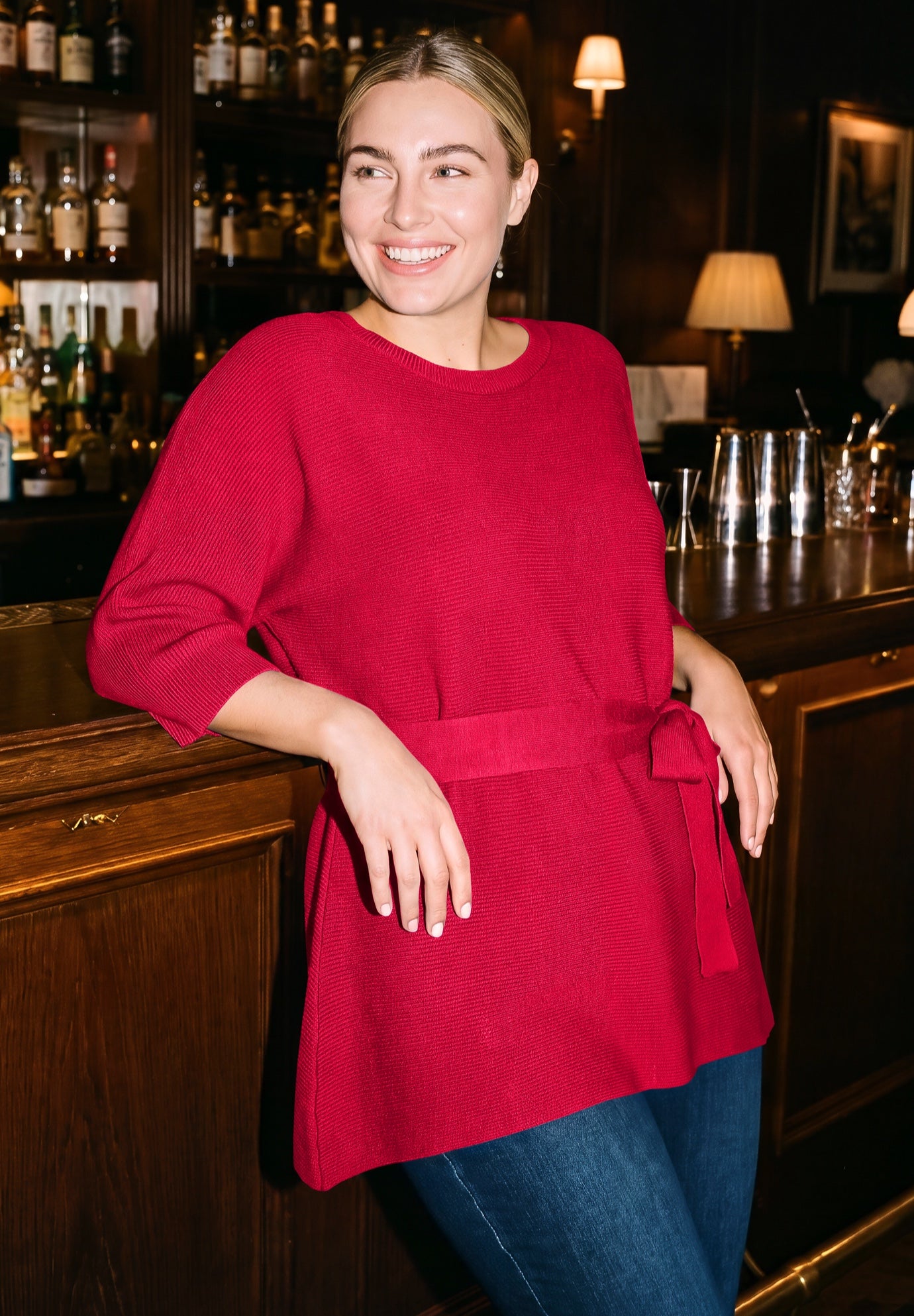 Priscilla Peplum Sweater image number 1