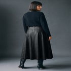 Faux Leather Skirt image number 3