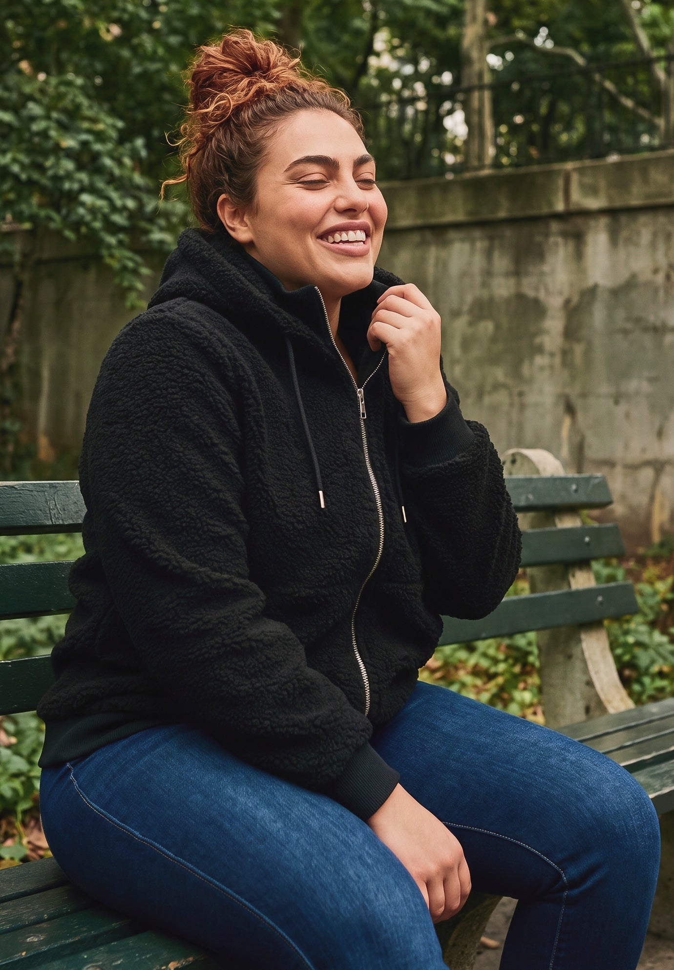 Textured Hoodie image number 1