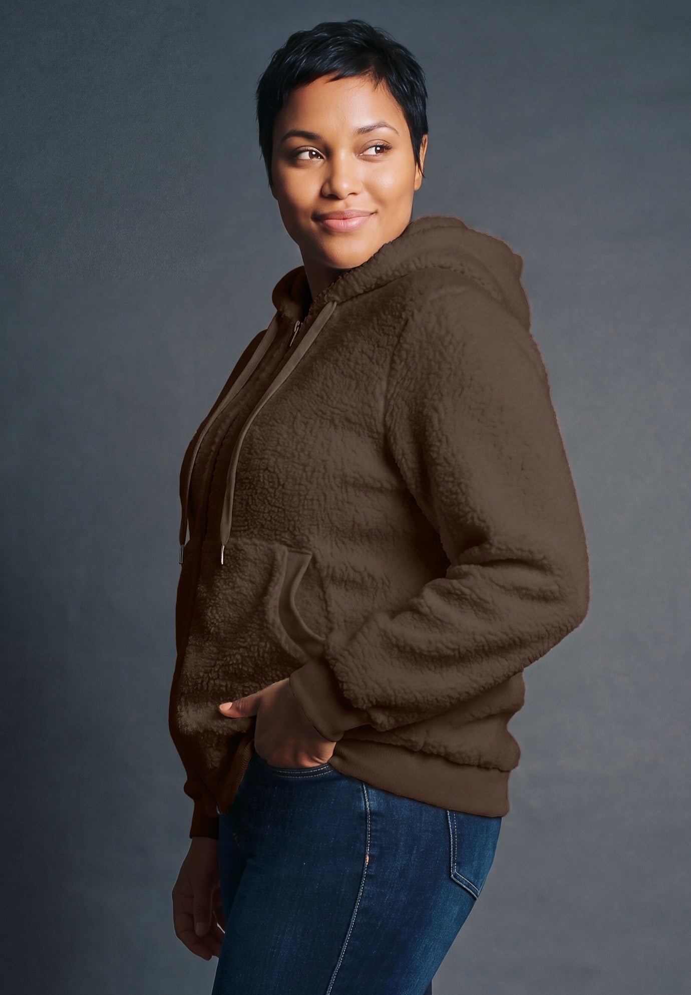 Textured Hoodie image number 2