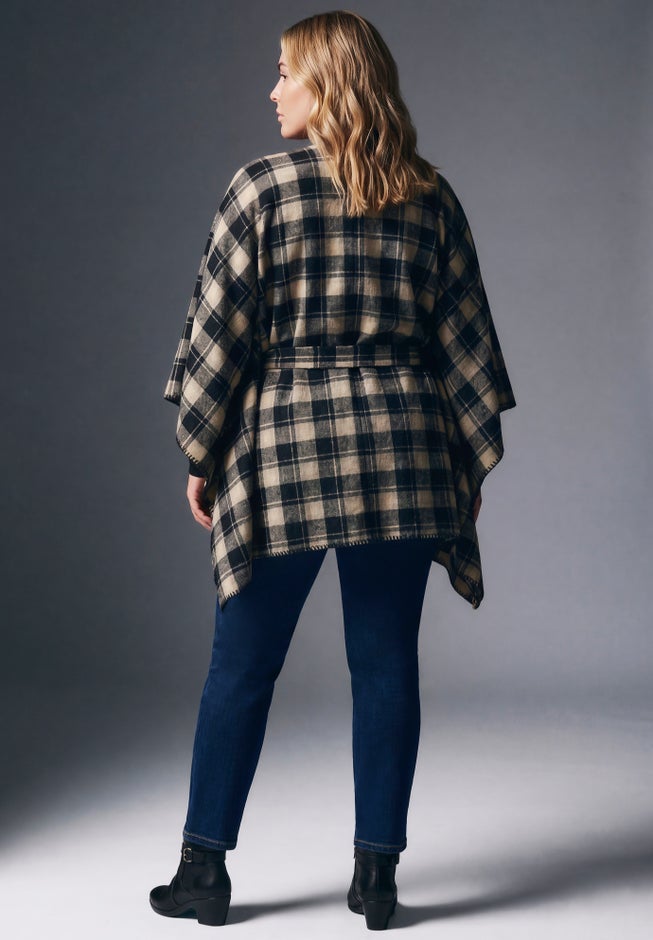 Brooklyn Belted Cape image number 2