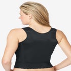 Front-Close Longline Wireless Posture Bra image number null